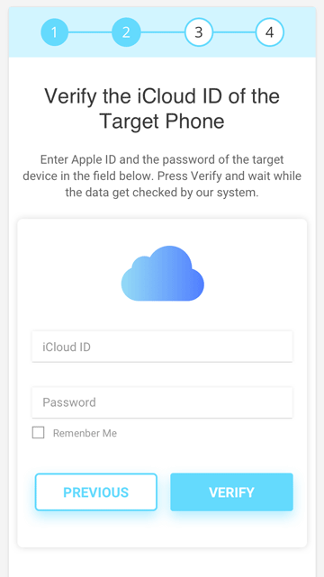 track iphone icloud backup